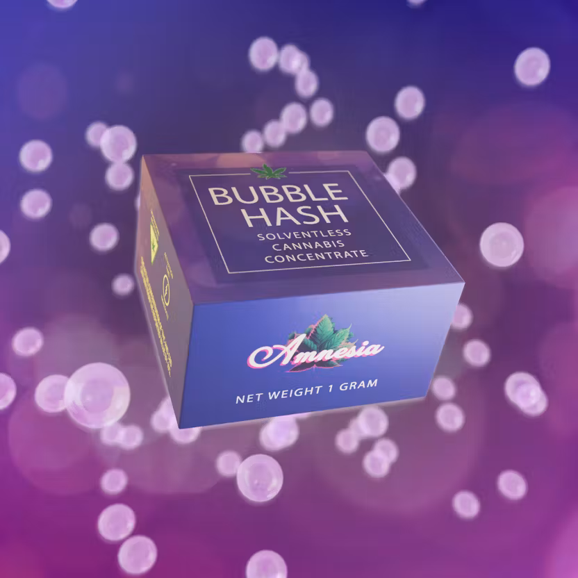 Photograph of product: Amnesia - Concentrate Bubble au chocolat - (1g) - **PERMANENT CHIMERA**