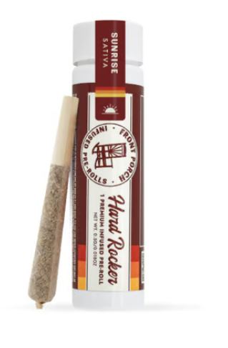 Photograph of product: Hard Rocker Sunrise Oui'd Infused Pre-Roll .5g