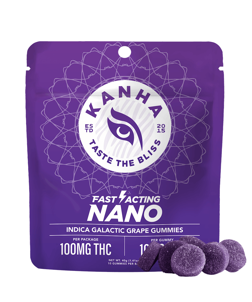 Photograph of product: Galactic Grape Gummies - 10 Pack