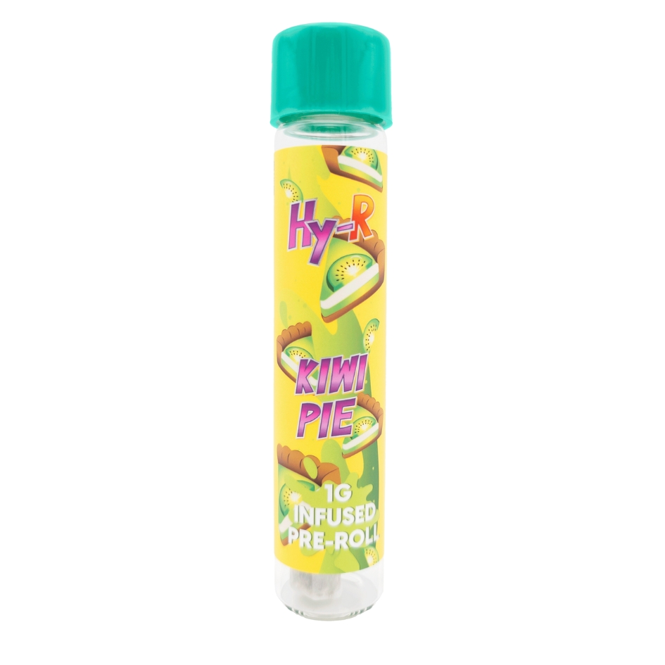 Photograph of product: HY-R - Kiwi Pie - Preroll Infused