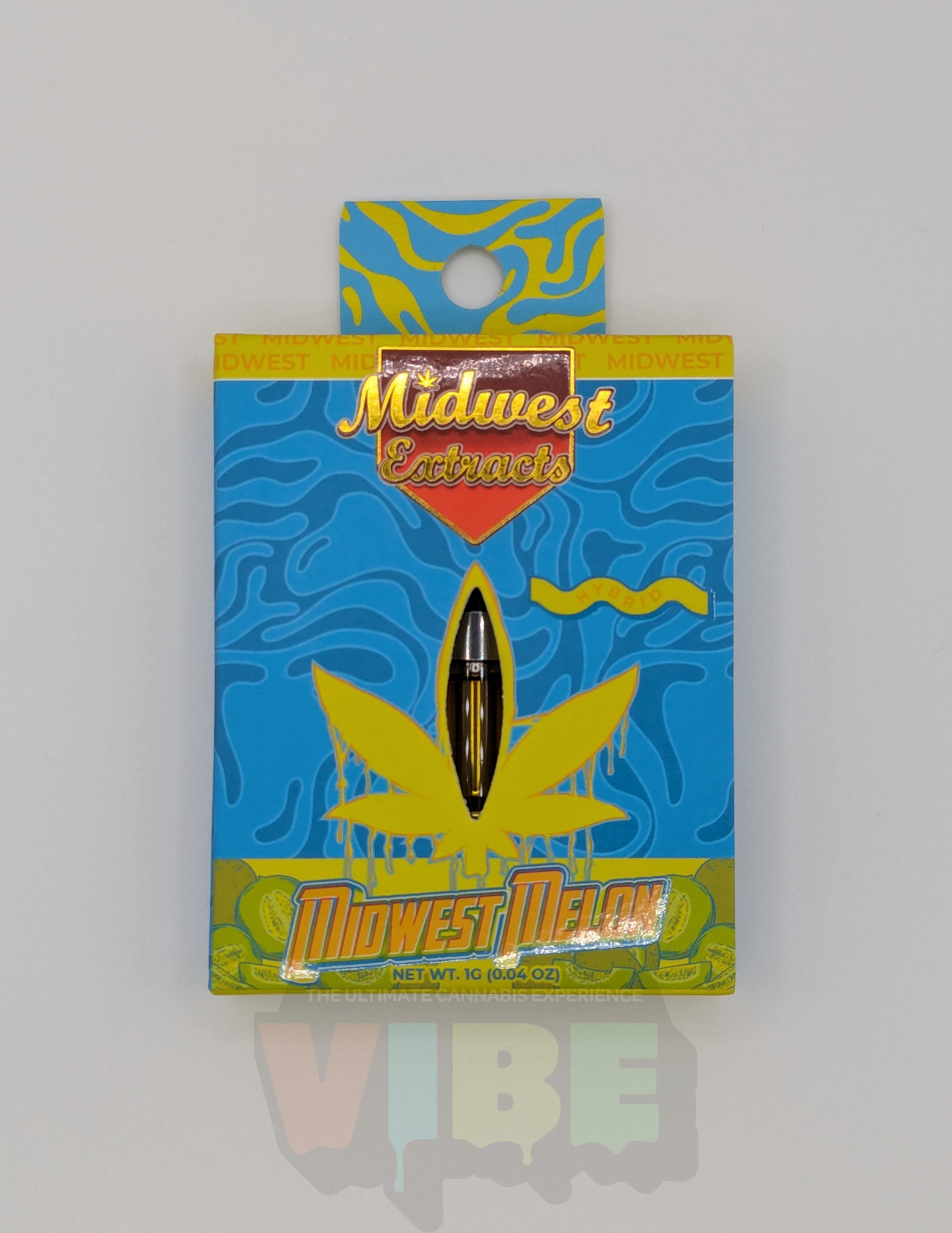 Photograph of Product: Midwest Extracts | Midwest Melon Vape Cart | REC