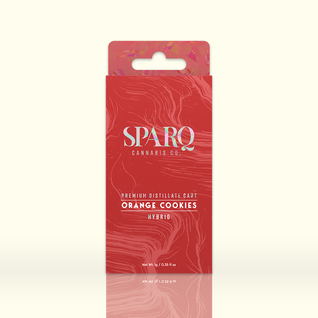 Photograph of product: Sparq Vape Cart - Orange Cookies
