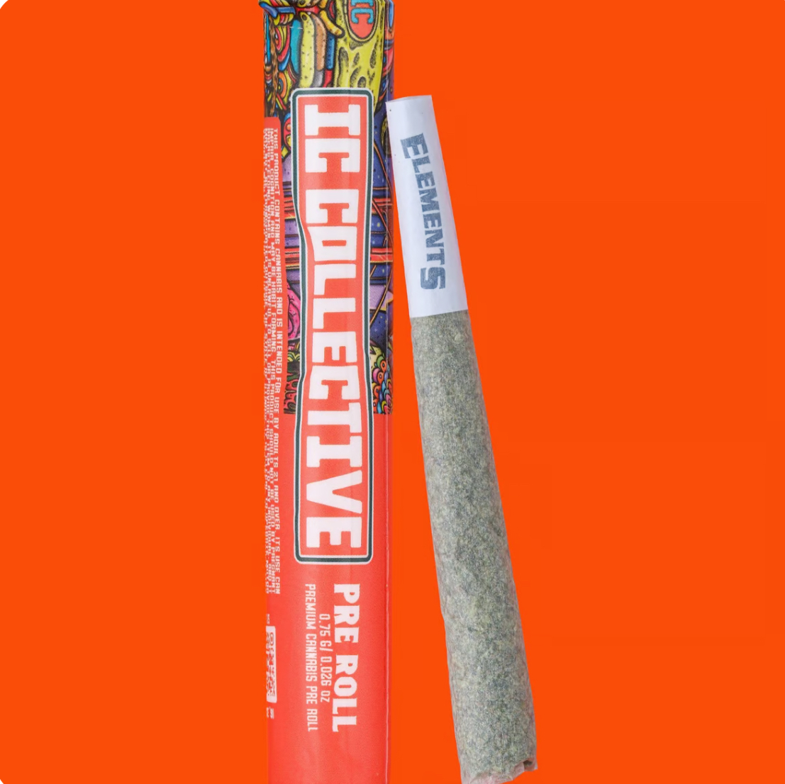 Photograph of product: Pre-Roll | IC Collective | T.I.T.S | 1g