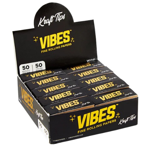 Photograph of product: VIBES: Kraft Tips Booklet | 50ct