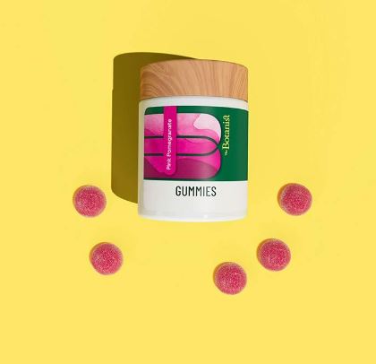Photograph of product: Pink Pomegranate Gummies 10mg x 4ct
