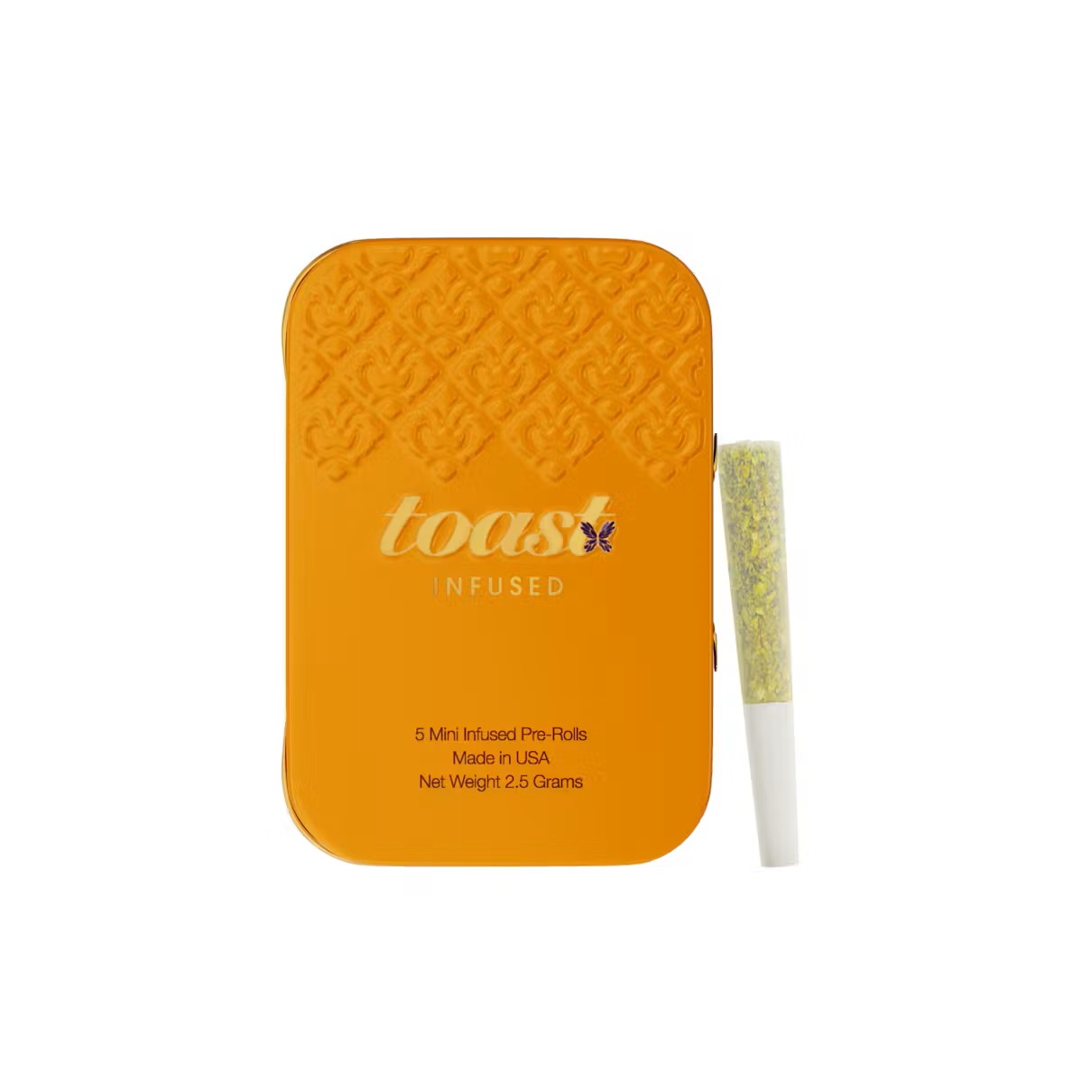 Photograph of product: HL | Toast | The Diamond Cake | Diamond Infused Mini Preroll