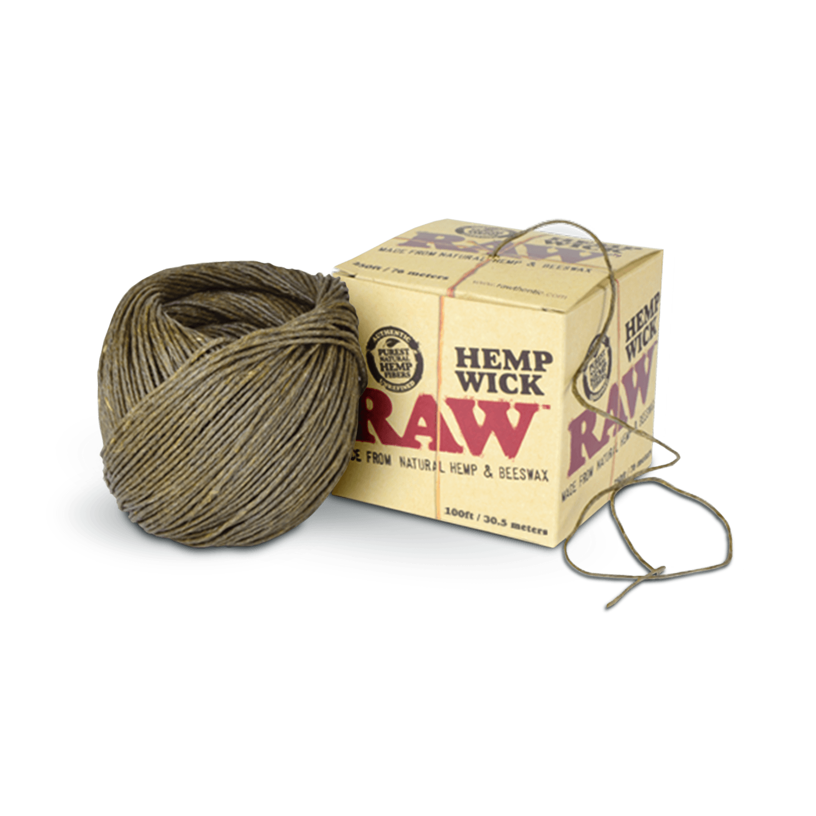Photograph of product: Hemp Wick Ball | 100ft