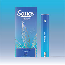 Photograph of product: Sauce Essentials | Sour Blue Dream | Live Resin AIO