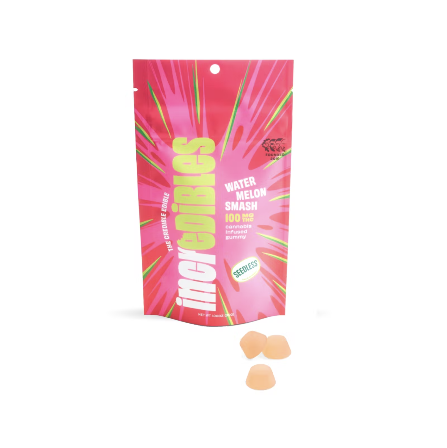 Photograph of product: Gummies | Incredibles | Watermelon Smash [10pk]