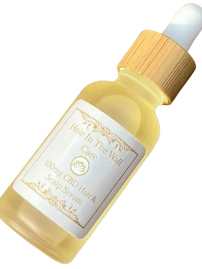 Photograph of product: Hole In the Wall Care - CBD Hair & Scalp Serum - 1oz