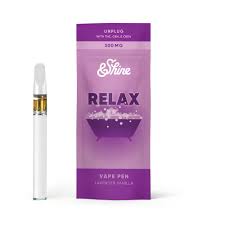 Photograph of product: &Shine Vape Disposable Distillate 0.3g- Relax
