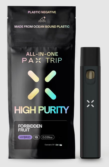Photograph of product: Forbidden Fruit | High Purity Distillate Pax All-In-One | 1g