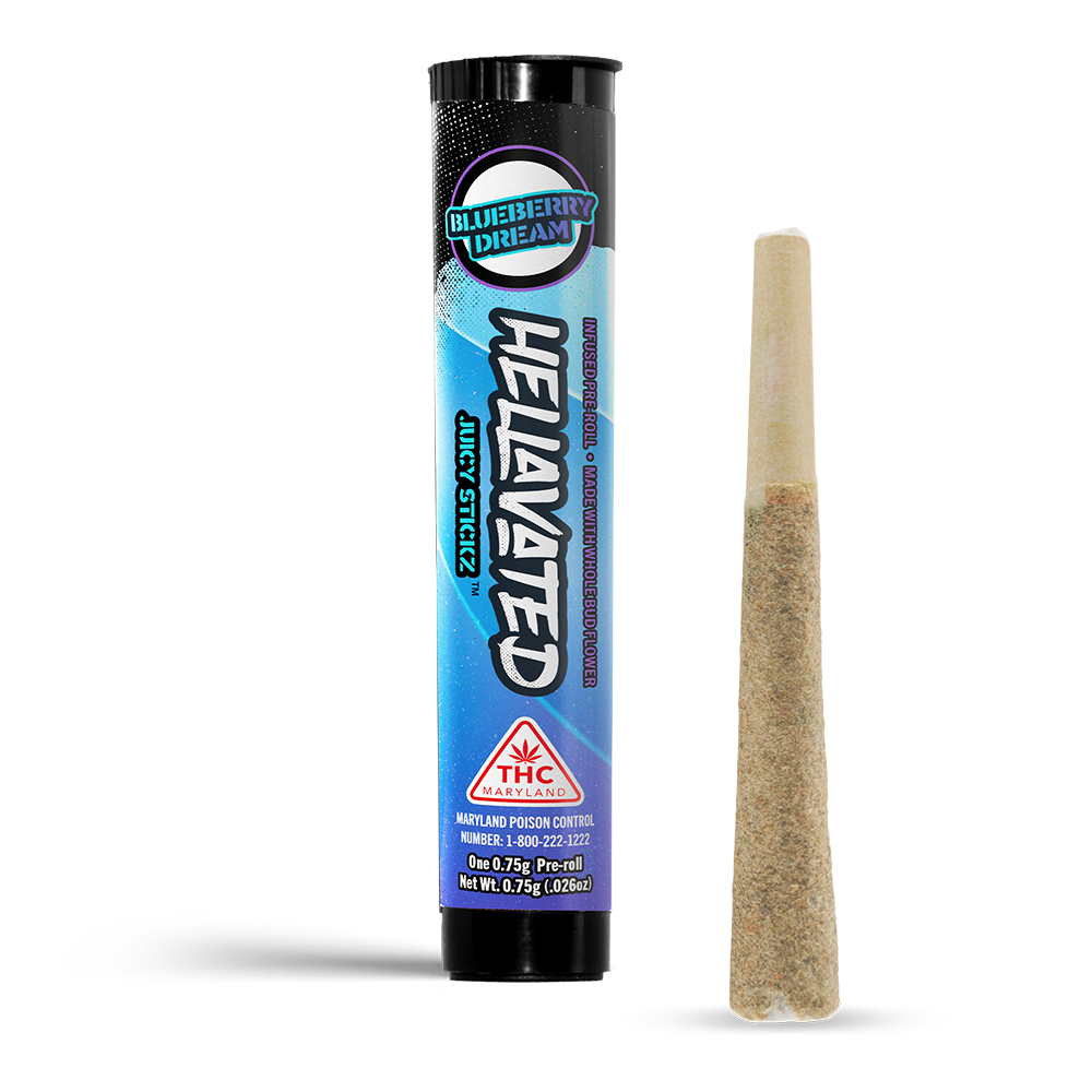 Photograph of product: Blueberry Dream Infused Pre-Roll