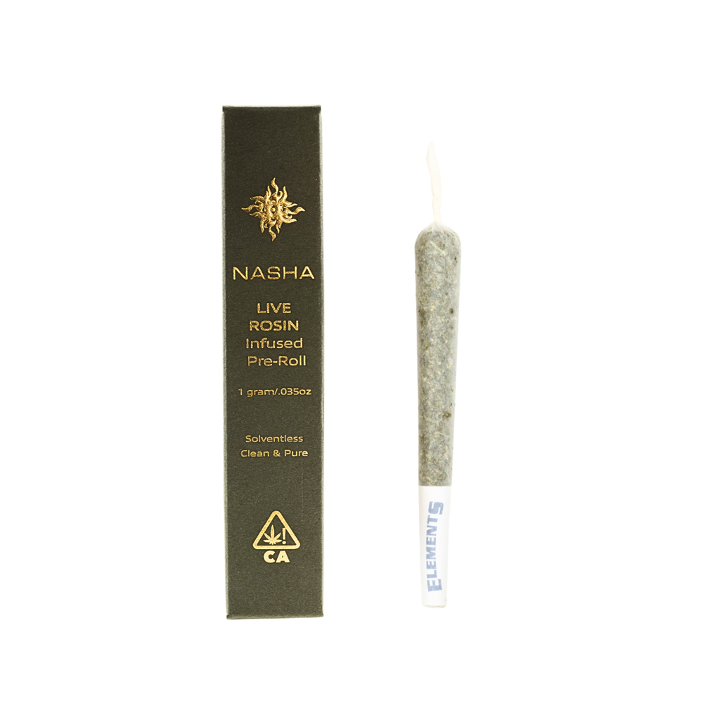Photograph of product: GUAVA GIFT X GUAVA GIFT LIVE ROSIN INFUSED PRE-ROLL [1 G]