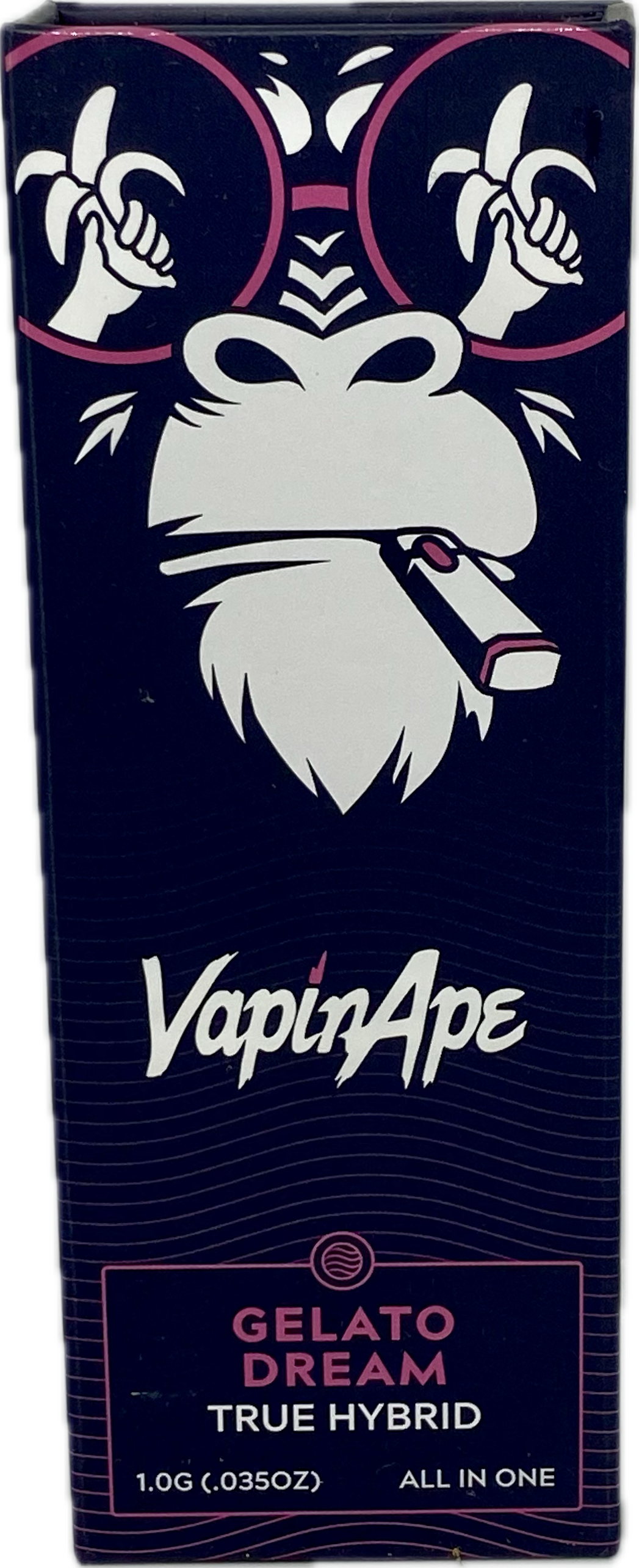 Photograph of product: Vapin Ape - Full Spectrum Disposable - Gelato Dream - 1g