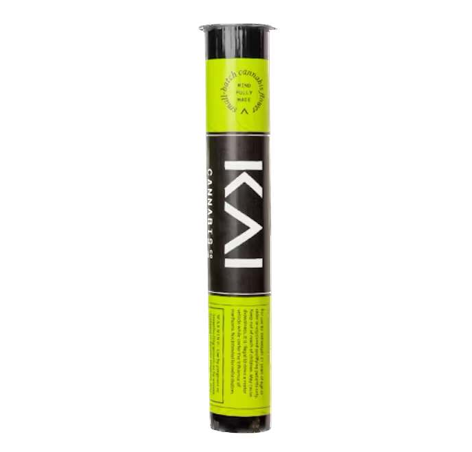 Photograph of product: Banana Puddintaine 1g Preroll by Kai