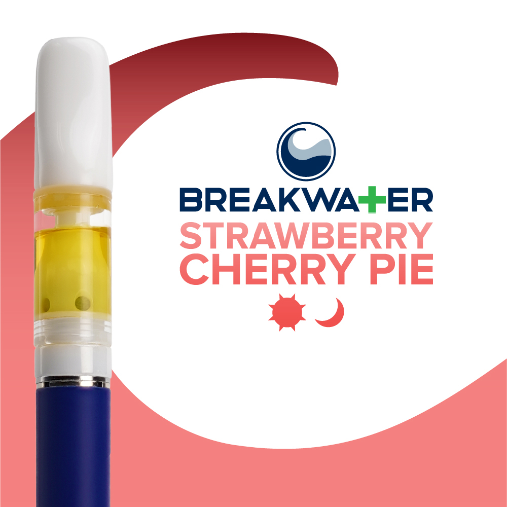 Photograph of product: Strawberry Cherry Pie Live au chocolat Rosin Cartridge