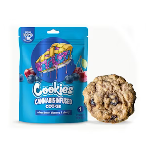 Photograph of product: Cookies - Berry Pie - Cookie - 1ct - 100mg