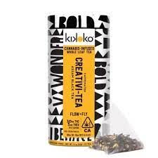 Photograph of product: S. Kikoko 100mg TH-oui 50mg TH-ouiv Herbal Tea Bags 10pk - Creativi-Tea - 