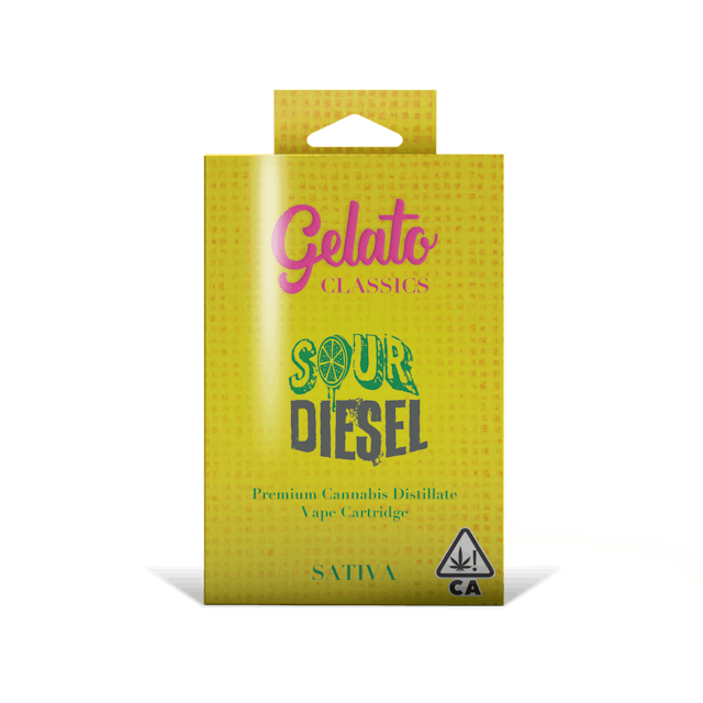Photograph of product: Sour Diesel | 1g Classics Cartridge - 