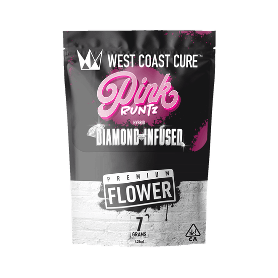 Photograph of product: PInk Runtz - 7G Diamond Infused Premium Flower - 