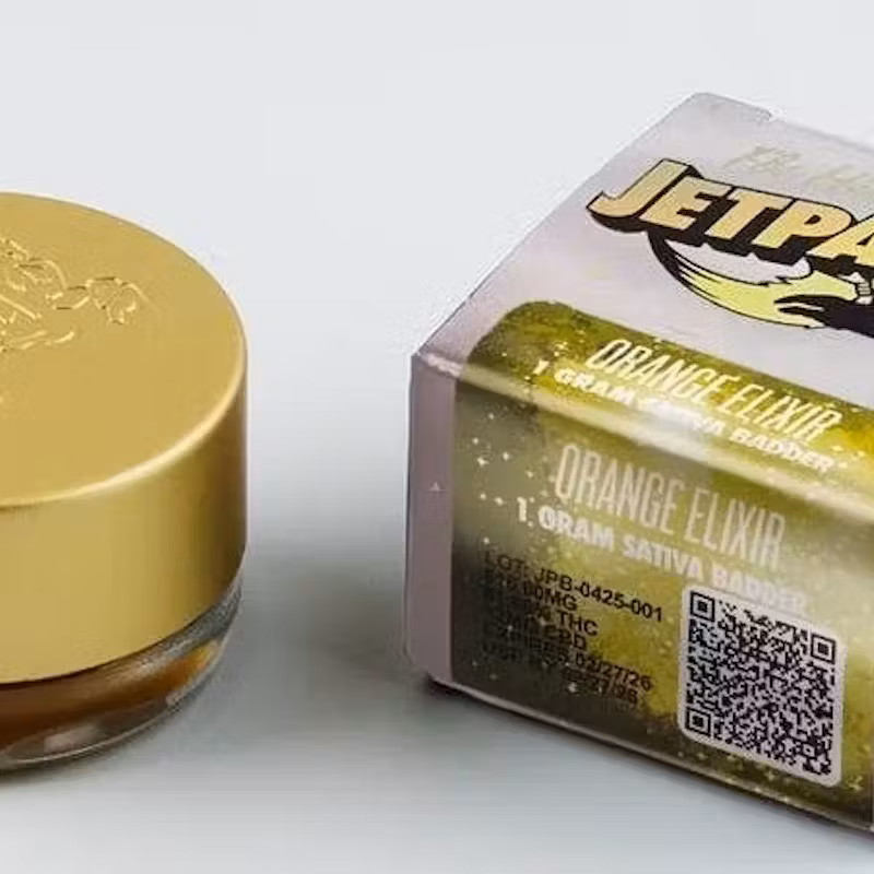 Photograph of product: Jetpacks | Orange Elixir badder, 1g