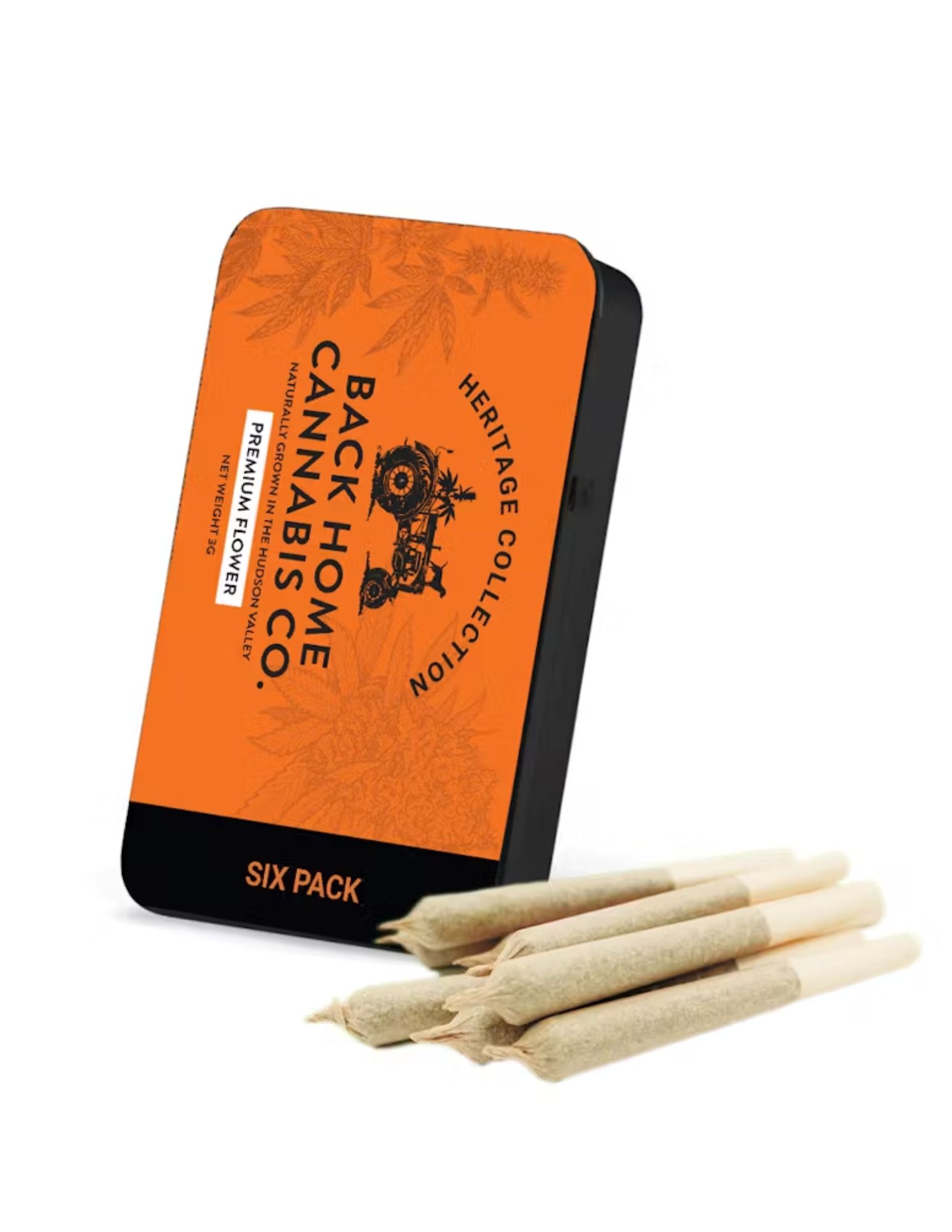 Photograph of product: Back Home Oui'd Co. | 6pk  PREROLLS |  White Widow