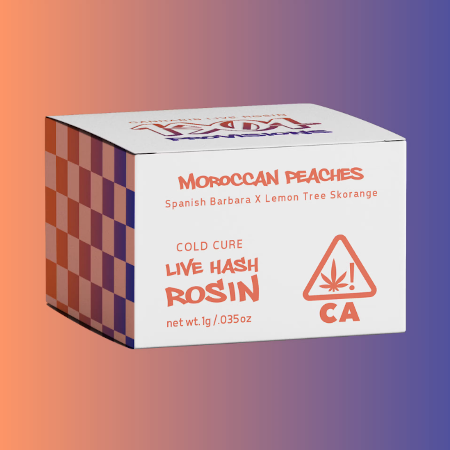 Photograph of product: 1904 - Moroccan Peaches - Rosin