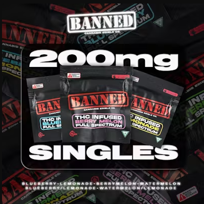 Photograph of product: BANNED | 200MG SINGLE NERDLESS | PARADISE PUNCH