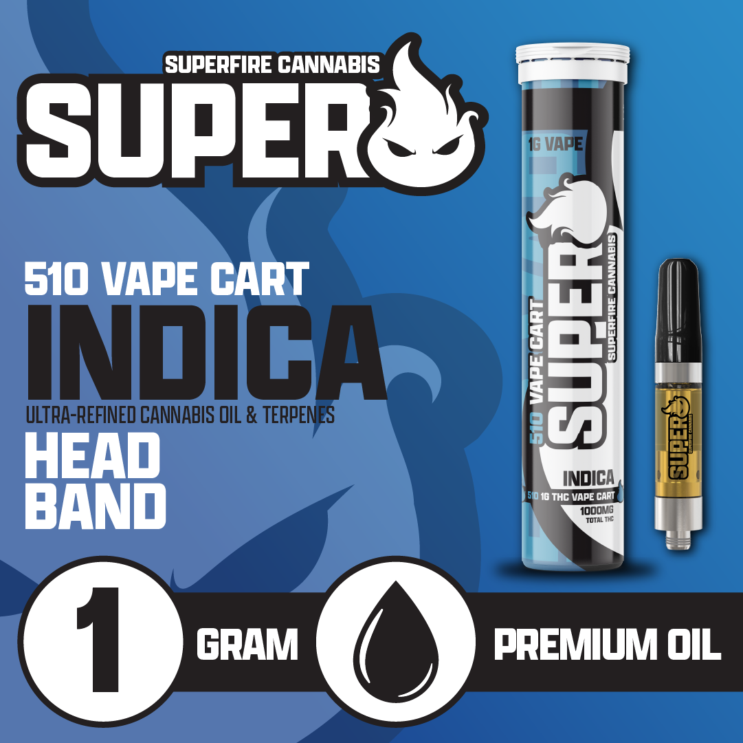 Photograph of product: Cartridge Vape - Headband Kush