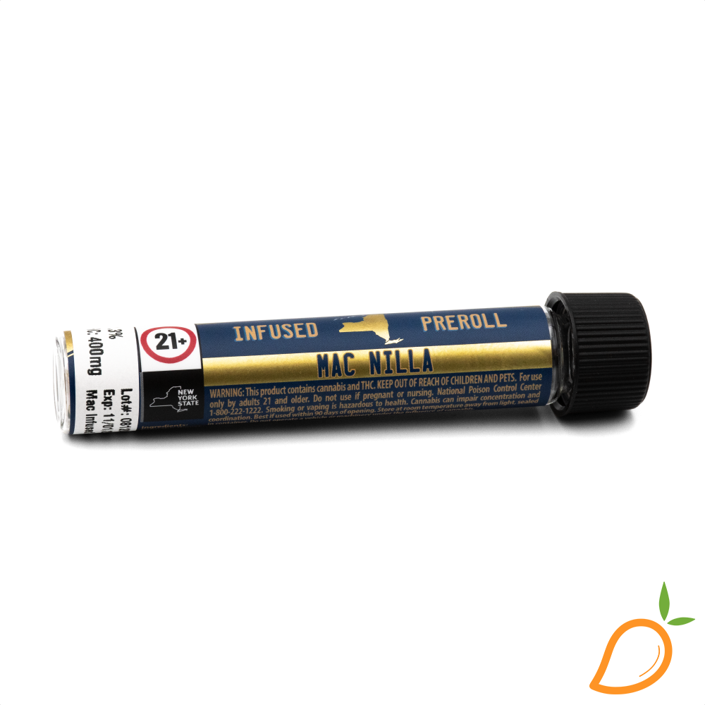 Photograph of product: 1g Mac Nilla Infused Preroll Nanticoke