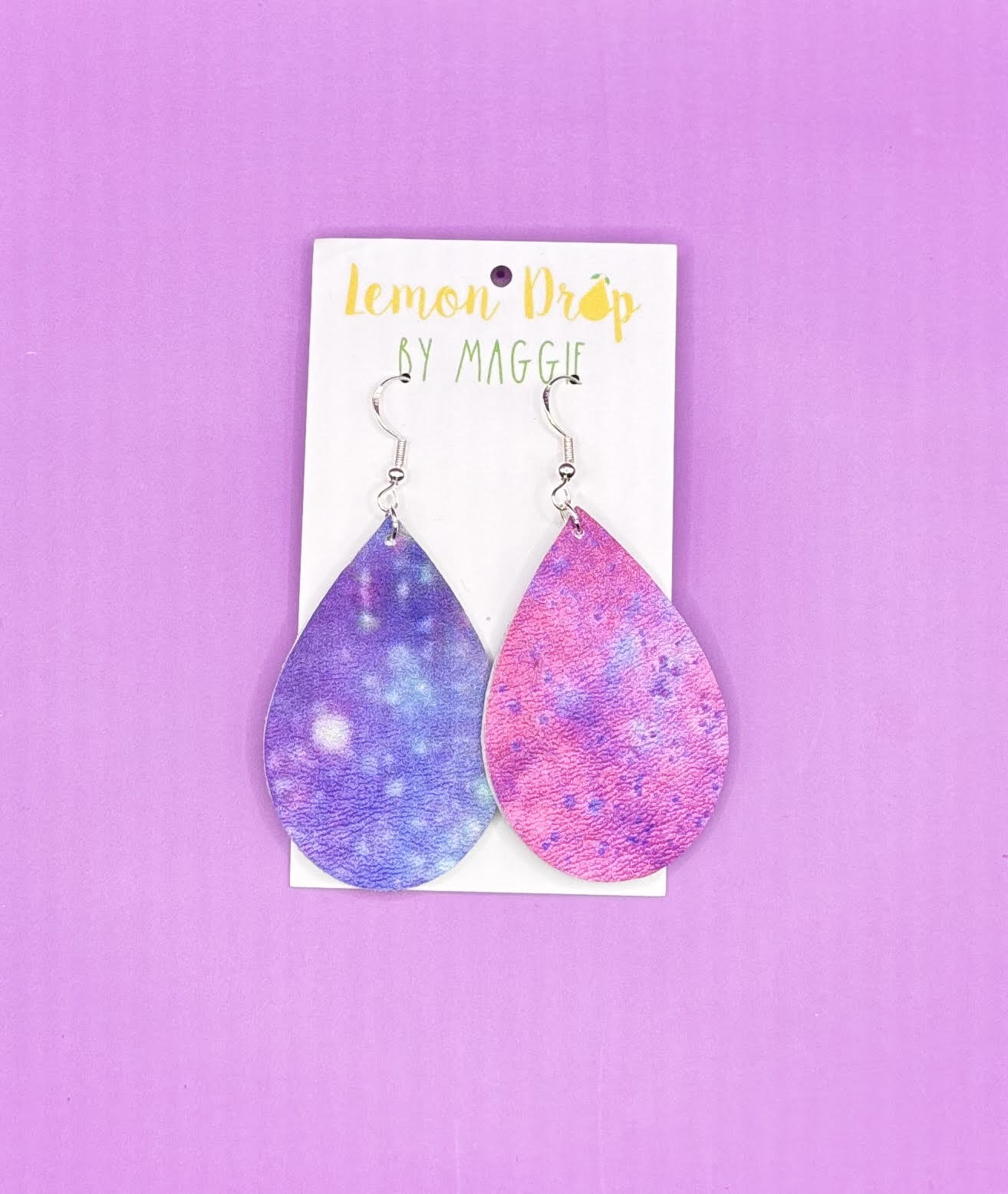 Photograph of product: Tie Dye Earrings