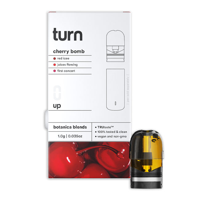 Photograph of product: CHERRY BOMB (1G) - TURN PODPAK POD