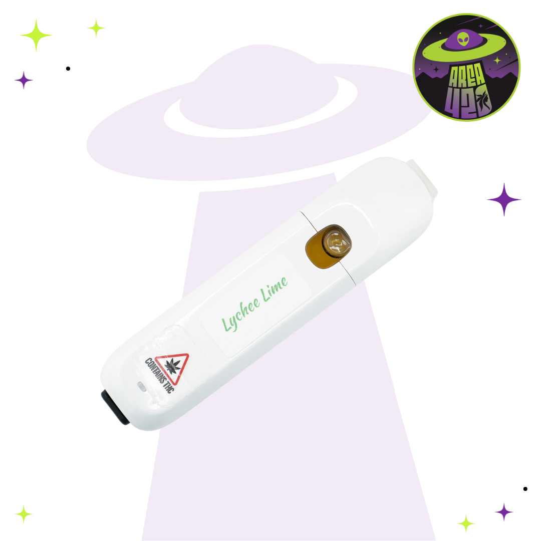 Photograph of product: Lychee Lime - 1g Duo Vape