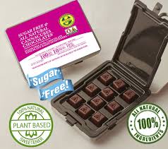 Photograph of product: Inclusion Gourmet | Edibles | Sugar Free Dark Chocolate Cannacubes | [10pk](100mg)