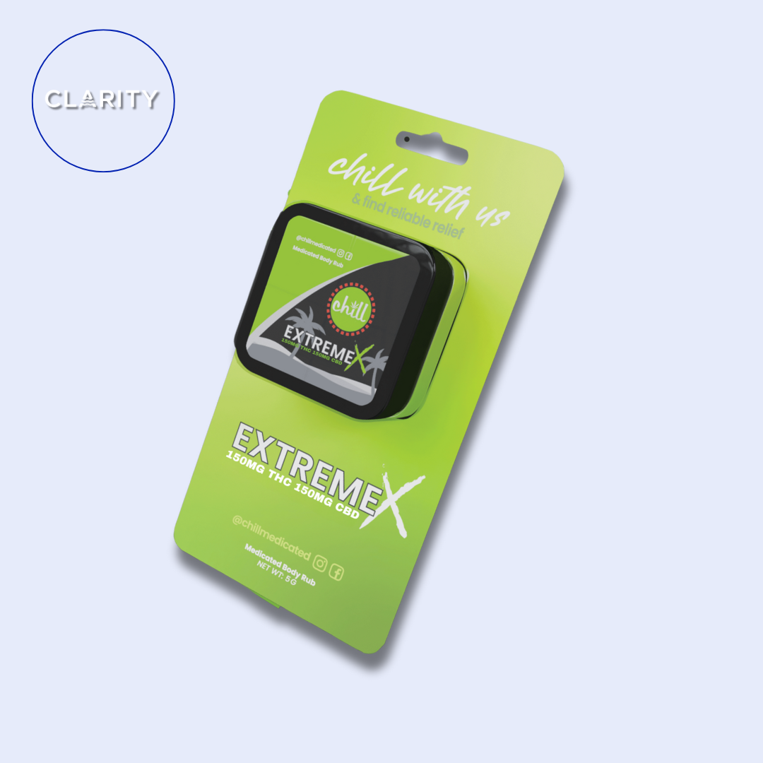 Photograph of product: Chill Medicated | 150mg On The Go Topical | 1:1 Extreme X