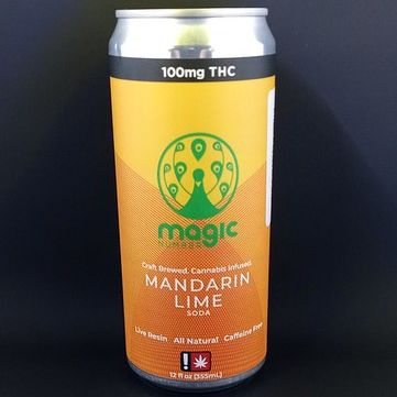 Photograph of product: Soda 12oz Mandarin Lime (MAGIC NUMBER)