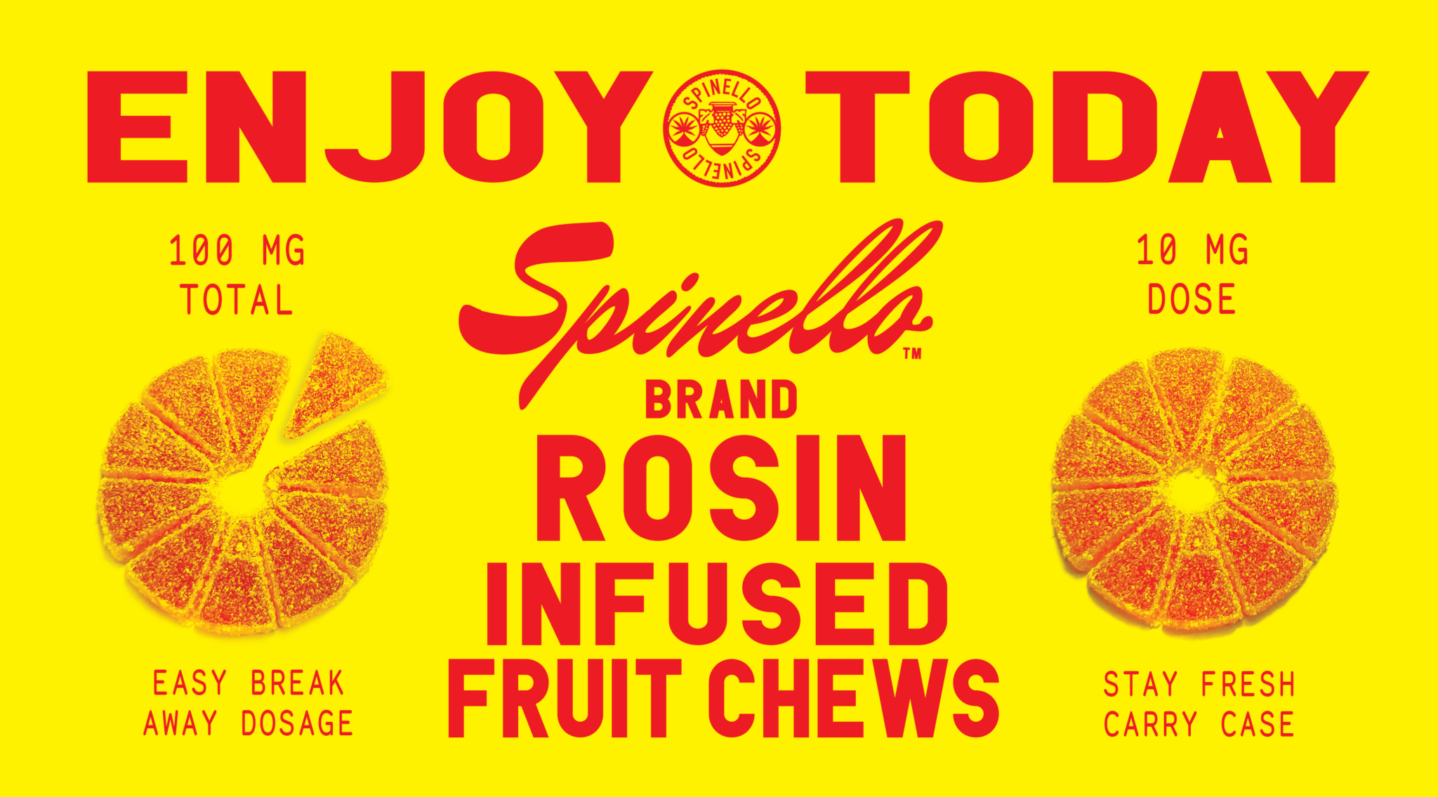 Photograph of Product: PeachRosin-Gummy|Spinello|95.20mg