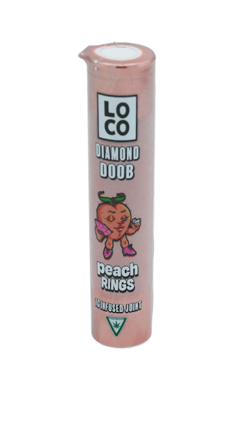 Photograph of product: Infused Preroll - 1G - Loco - Peach Rings
