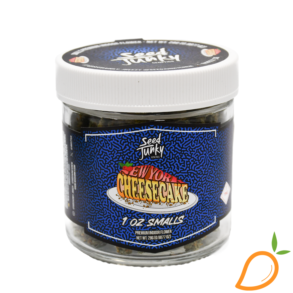 Photograph of product: 28g NY Cheesecake Prepacked Smalls Seed Junky