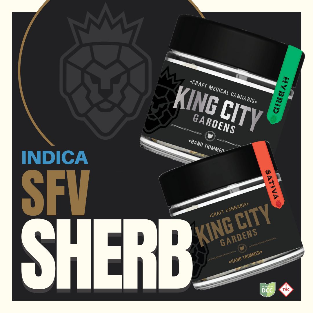 Photograph of product: King City Gardens | SFV Sherb Bx1 | 2.83g
