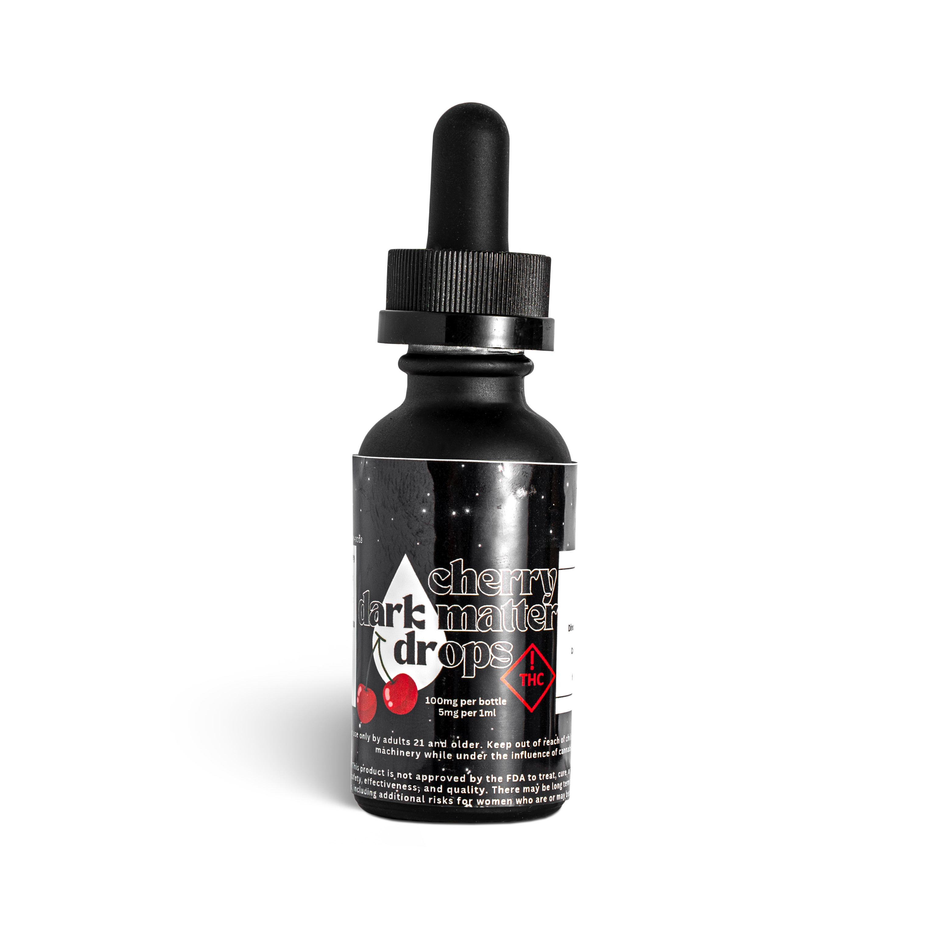 Photograph of product: Cherry Dark Matter Drops - 100mg