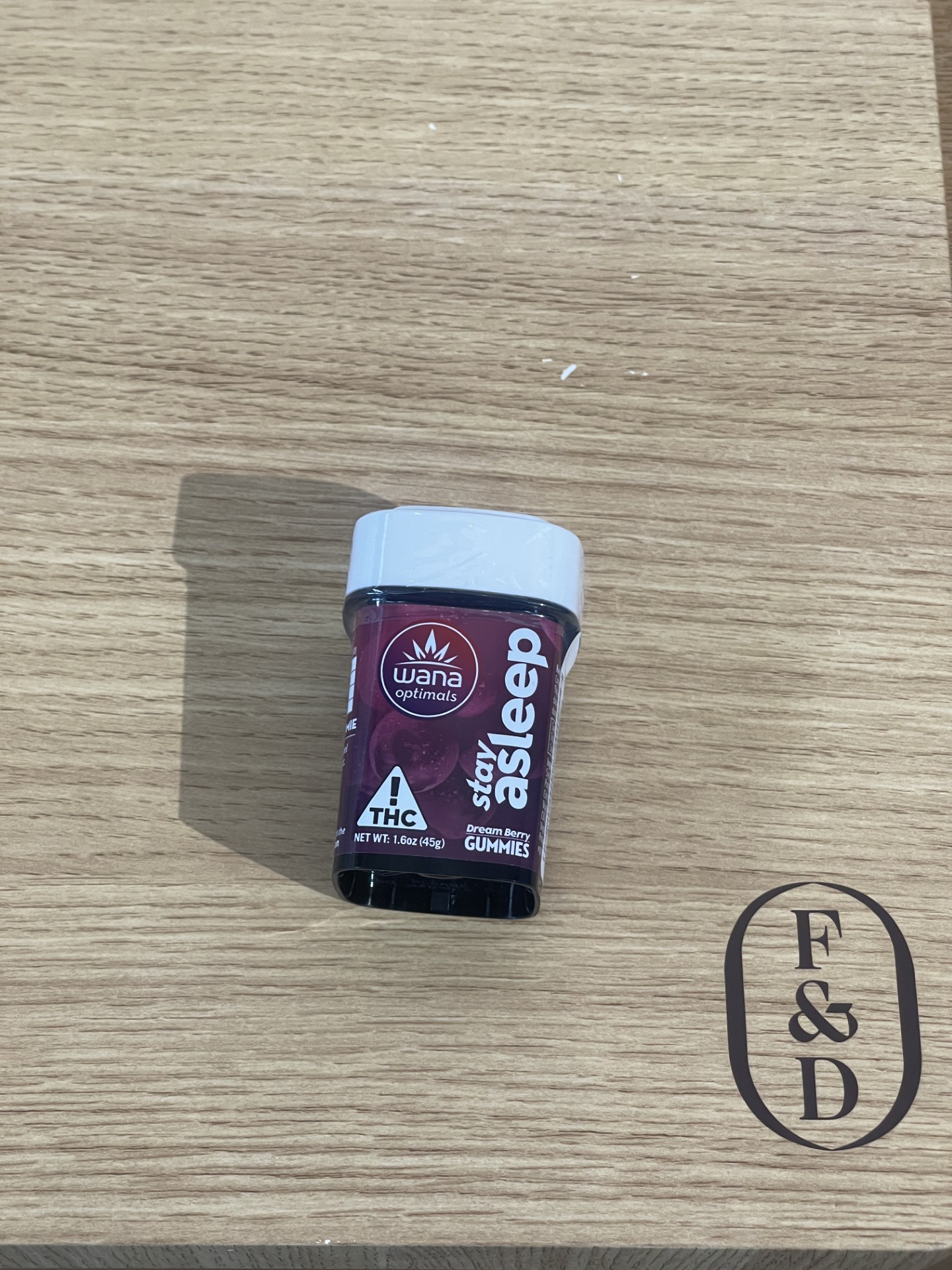 Photograph of product: SH Wana- Stay Asleep Dream Berry Gummies (100mg)