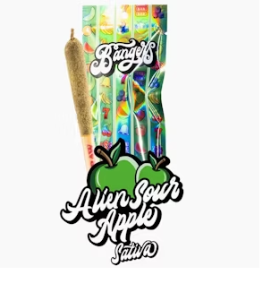 Photograph of Product: Alien Sour Apple Pre-Roll 1.2g