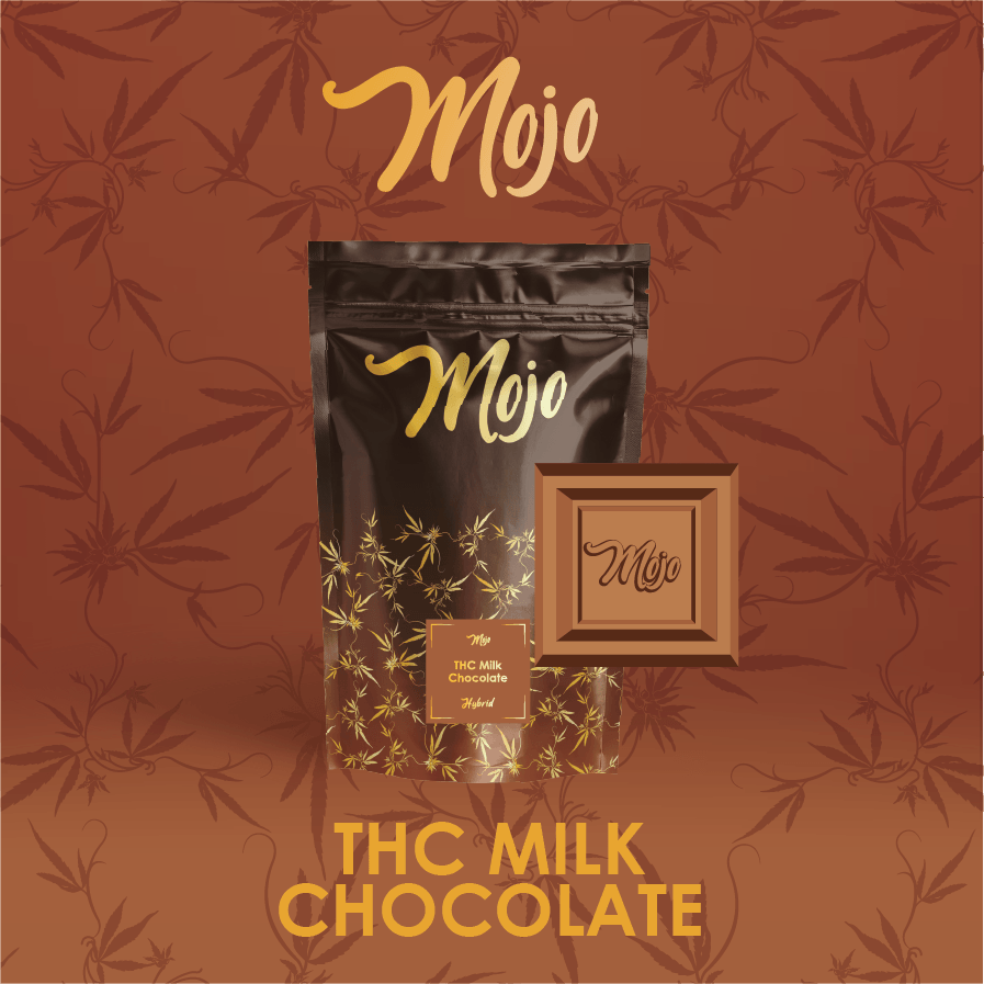 Photograph of product: Mojo | Milk Chocolate Bites | 200mg