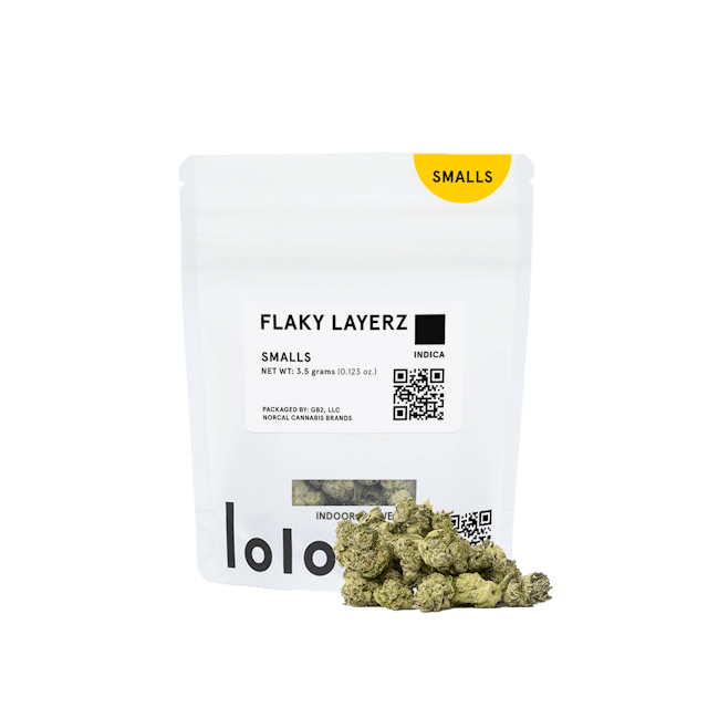 Photograph of product: Flaky Layerz | Indoor Smalls | 3.5g