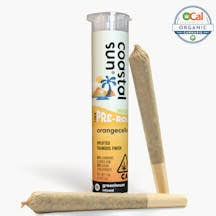 Photograph of product: Coastal Sun Orangecello .75g Infused Preroll 2pk