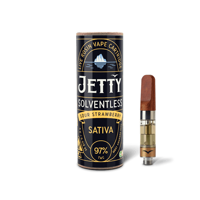 Photograph of product: Sour Strawberry OCal Solventless Cartridge .5g - 