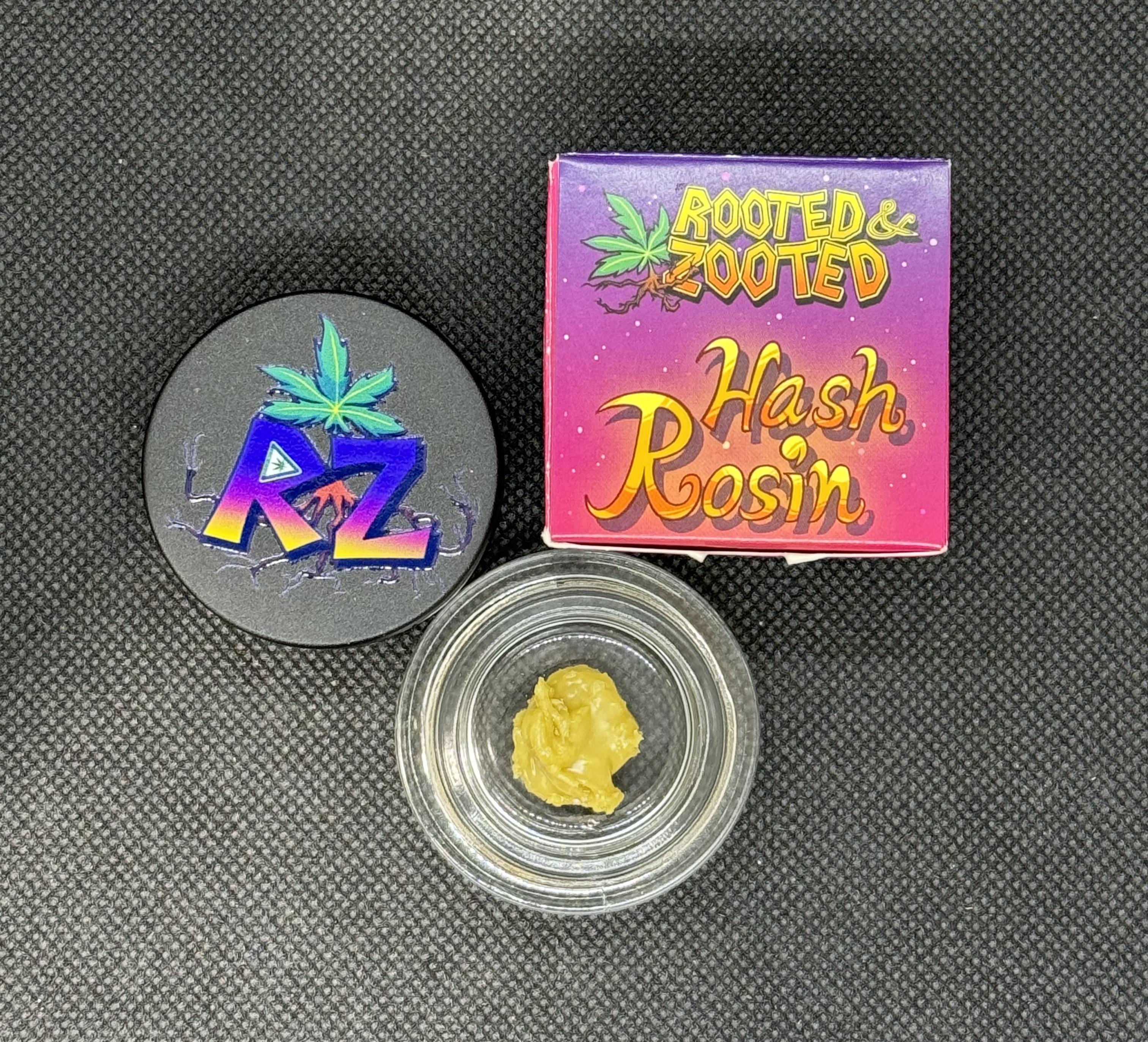 Photograph of product: Rooted & Zooted | Blue Star 1g au chocolat Rosin