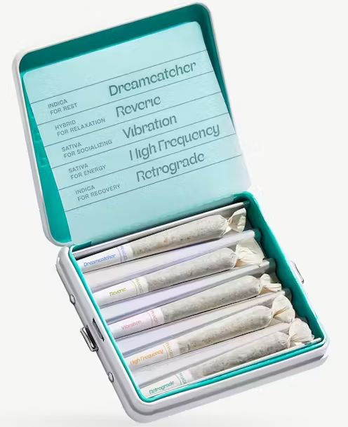 Photograph of Product: FLIGHT PACK - VARIETY PREROLLS 5PK [H] - 2.5G FLOWER - PHASES